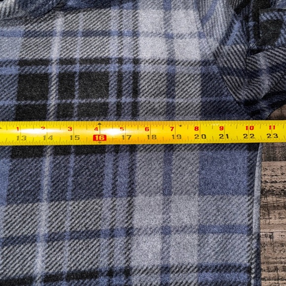 O'Neill Voyager Men’s Cotton Flannel Shirt Blue SZ L​ - Picture 8 of 10